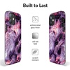 image:imageVelvet Caviar Compatible with iPhone 12 Mini Case for Women Cute  10ft Drop Tested  Protective Phone Cover Geometric MarblePurple Marble