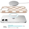image:imageVelvet Caviar Compatible with iPhone 12 Mini Case for Women Cute  10ft Drop Tested  Protective Phone Cover Vintage ButterflyNude Checkered