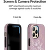image:imageVelvet Caviar Compatible with iPhone 12 Pro Max Case for Women Cute  10ft Drop Tested  Protective Phone Cover Vintage Wildflowers FloralDusty Rose Floral