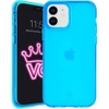 image:imageVELVET CAVIAR Clear Case for iPhone 12 Mini 8ft Drop Tested Neon OrangeNeon Blue