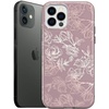 image:imageVELVET CAVIAR Compatible with iPhone 1212 Pro Case for Women Cute  10ft Drop Tested  Protective Phone Cover Geometric MarbleDusty Rose Floral
