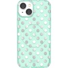 Mint Chrome Polka Dot