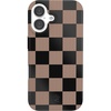 Mocha Vibe Checkered