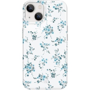 image:imageVELVET CAVIAR Black Leopard Cheetah Print Phone Case for iPhone 13  Compatible with MagSafe  10ft Drop TestedFrench Blue Floral