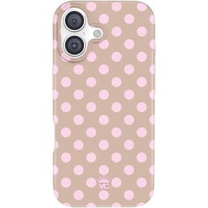 image:imageVELVET CAVIAR Case for iPhone 17  Compatible with MagSafe  10ft Drop Tested  Protective Designer Cases  Supergirl Purple Stardust GlitterBrown Sugar Polka Dot