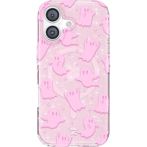 image:imageVELVET CAVIAR Case for iPhone 17  Compatible with MagSafe  10ft Drop Tested  Protective Designer Cases  Supergirl Purple Stardust GlitterGhosted Pink Glitter