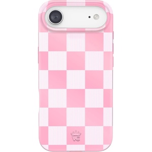 image:imageVELVET CAVIAR Case for iPhone 17  Compatible with MagSafe  10ft Drop Tested  Protective Designer Cases  Supergirl Purple Stardust GlitterPink Vibe Checkered 20