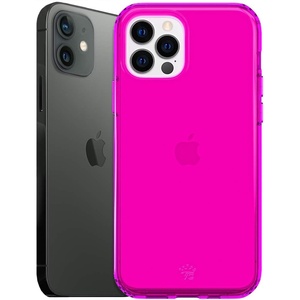 image:imageVELVET CAVIAR Clear Case for iPhone 12  iPhone 12 Pro 8ft Drop Tested Neon YellowNeon Pink