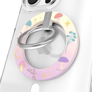 image:imageVELVET CAVIAR Compatible with MagSafe Phone Grip  Magnetic Ring Holder with Adjustable Stand  Removable MagSafe Accessories for iPhone 16 15 14 13 12 Pink Pumpkin SnoopyEnchanted Mushrooms