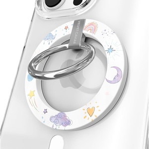 image:imageVELVET CAVIAR Compatible with MagSafe Phone Grip  Magnetic Ring Holder with Adjustable Stand  Removable MagSafe Accessories for iPhone 16 15 14 13 12 Pink Pumpkin SnoopySweet Dreams