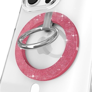 image:imageVELVET CAVIAR Compatible with MagSafe Phone Grip  Magnetic Ring Holder with Adjustable Stand  Removable MagSafe Accessories for iPhone 16 15 14 13 12 Pink Pumpkin SnoopyPink Stardust