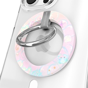 image:imageVELVET CAVIAR Compatible with MagSafe Phone Grip  Magnetic Ring Holder with Adjustable Stand  Removable MagSafe Accessories for iPhone 16 15 14 13 12 Pink Pumpkin SnoopyDolphins