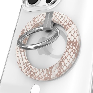 image:imageVELVET CAVIAR Compatible with MagSafe Phone Grip  Magnetic Ring Holder with Adjustable Stand  Removable MagSafe Accessories for iPhone 16 15 14 13 12 Pink Pumpkin SnoopyNude Python