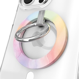 image:imageVELVET CAVIAR Compatible with MagSafe Phone Grip  Magnetic Ring Holder with Adjustable Stand  Removable MagSafe Accessories for iPhone 16 15 14 13 12 Pink Pumpkin SnoopyPastel Tie Dye