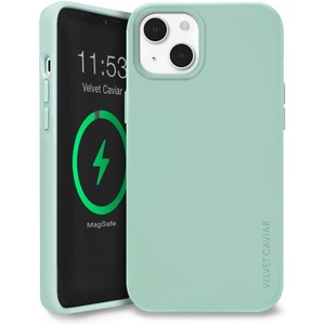 image:imageVELVET CAVIAR Compatible with iPhone 14 Case MagSafe Silicone  Builtin Magnetic Ring  Microfiber Lining  6ft Drop Tested Protective Phone Cases for Women amp Men PurpleMint Green