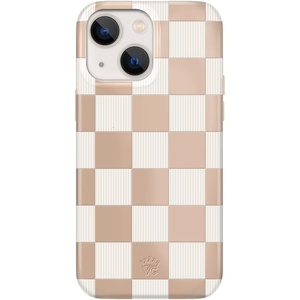 image:imageVELVET CAVIAR for iPhone 13 Case Floral  Compatible with MagSafe  10ft Drop Tested  Purple Rose Gold FlowersNude Vibe Checkered
