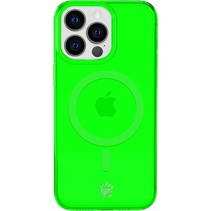 image:imageVELVET CAVIAR for iPhone 13 Pro Max Case  Compatible with MagSafe  10ft Drop Tested  Galaxy GlitterNeon Green