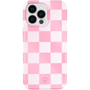 image:imageVELVET CAVIAR for iPhone 13 Pro Max Case  Compatible with MagSafe  10ft Drop Tested  Galaxy GlitterPink Checkered