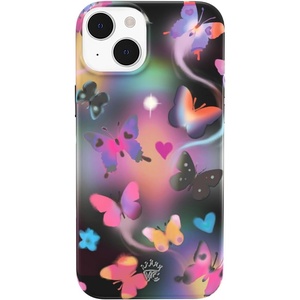 image:imageVELVET CAVIAR for iPhone 14 Plus Case  Compatible with MagSafe  10ft Drop Tested  Supergirl Purple Stardust GlitterAurora Butterfly