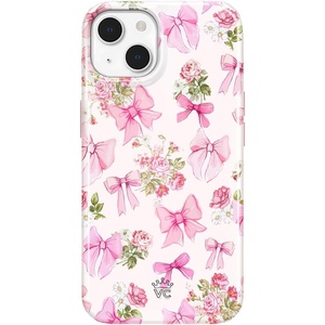 image:imageVELVET CAVIAR for iPhone 14 Plus Max Case Halloween  Compatible with MagSafe 10ft Drop Tested  Beetlejuice Ghost with The MostPosie Pink Bow