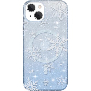 image:imageVELVET CAVIAR for iPhone 15 Pro Max Case  Compatible with MagSafe  10ft Drop Tested  Protective Designer Cases  Supergirl Krypto GlitterSnowflakes