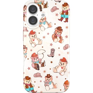 image:imageVELVET CAVIAR for iPhone 16 Case  Compatible with MagSafe 10ft Drop Tested  Protective Designer Cases  Supergirl Krypto GlitterCowboy Teddy Bear