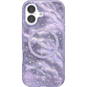 image:imageVELVET CAVIAR for iPhone 16 Case  Compatible with MagSafe 10ft Drop Tested  Protective Designer Cases  Supergirl Krypto GlitterLilac Celestial Stars