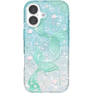 image:imageVELVET CAVIAR for iPhone 16 Case  Compatible with MagSafe 10ft Drop Tested  Protective Designer Cases  Supergirl Krypto GlitterMermaid Glitter Holo