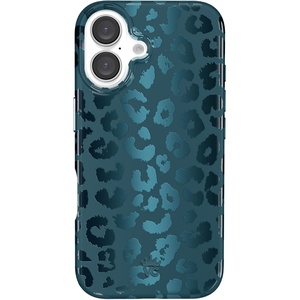 image:imageVELVET CAVIAR for iPhone 16 Case  Compatible with MagSafe 10ft Drop Tested  Protective Designer Cases  Supergirl Krypto GlitterMetallic Navy Leopard