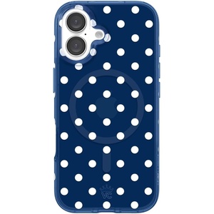 image:imageVELVET CAVIAR for iPhone 16 Case  Compatible with MagSafe 10ft Drop Tested  Protective Designer Cases  Supergirl Krypto GlitterMidnight Polka Dot