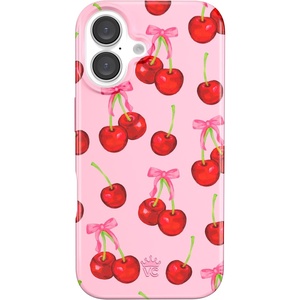 image:imageVELVET CAVIAR for iPhone 16 Case  Compatible with MagSafe 10ft Drop Tested  Protective Designer Cases  Supergirl Krypto GlitterSweet Cherry