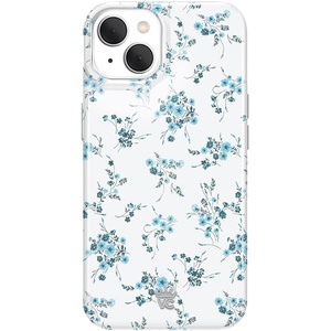 image:imageVELVET CAVIAR x Snoopy Phone Case for iPhone 15  Compatible with MagSafe  10ft Drop Tested  Pink Snoopy Be MineFrench Blue Floral