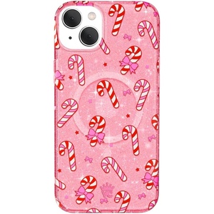 image:imageVELVET CAVIAR x Snoopy Phone Case for iPhone 15  Compatible with MagSafe  10ft Drop Tested  Pink Snoopy Be MinePink Peppermint Princess