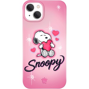 image:imageVELVET CAVIAR x Snoopy Phone Case for iPhone 15  Compatible with MagSafe  10ft Drop Tested  Pink Snoopy Be MineSnoopy Be Mine