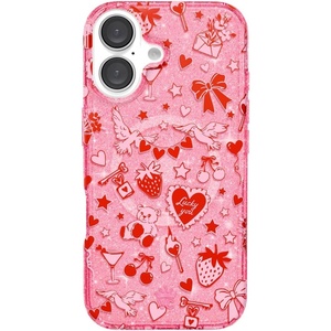 image:imageVELVET CAVIAR x Snoopy Phone Case for iPhone 16 Pro Max  Compatible with MagSafe 10ft Drop Tested  Snoopy Autumn LeavesBe Mine Glitter