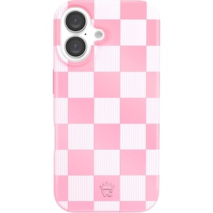 image:imageVELVET CAVIAR x Snoopy Phone Case for iPhone 16 Pro Max  Compatible with MagSafe 10ft Drop Tested  Snoopy Autumn LeavesPink Vibe Checkered