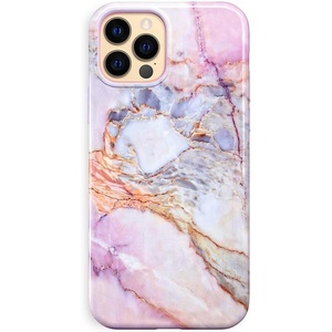 image:imageVelvet Caviar Compatible with iPhone 12 Pro Max Case for Women Cute  10ft Drop Tested  Protective Phone Cover Vintage Wildflowers FloralViolet Sky Marble
