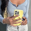 image:imageVELVET CAVIAR Case for iPhone 17 Air  Compatible with MagSafe  10ft Drop Tested  Smooth SatinShield Finish  Burgundy 1990Butter Yellow