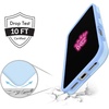 image:imageVELVET CAVIAR Case for iPhone 17 Air  Compatible with MagSafe  10ft Drop Tested  Smooth SatinShield Finish  Burgundy 1990Cotton Candy Blue