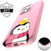 image:imageVELVET CAVIAR x Pudgy Penguins Compatible with iPhone 15 Pro Max Case Cute  Compatible with MagSafe  Iceberg Blue GlitterPositive Pink