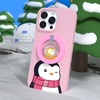 image:imageVELVET CAVIAR x Pudgy Penguins Compatible with iPhone 15 Pro Max Case Cute  Compatible with MagSafe  Iceberg Blue GlitterPositive Pink