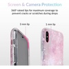 image:imageVelvet Caviar Compatible with iPhone Xs Max Case  Iridescent Holographic Color Changing  Cool Reflective Phone Cover for Girls Men NebulaPink Rose Quartz