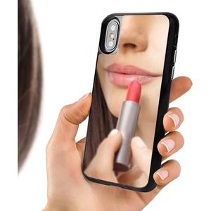 image:imageVELVET CAVIAR Compatible with iPhone Xs Max Mirror Case Drop Test Certified Cute Mirrored Back Bumper Makeup Phone Cases for Girls WomenSilver Mirror