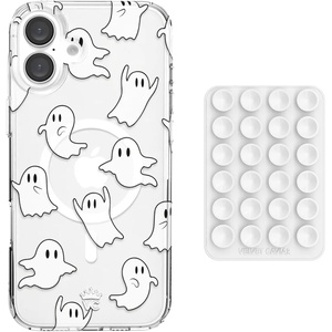 image:imageVELVET CAVIAR MagSafe Suction Phone Mount  16 Plus Case Bundle  Ghosted Clear