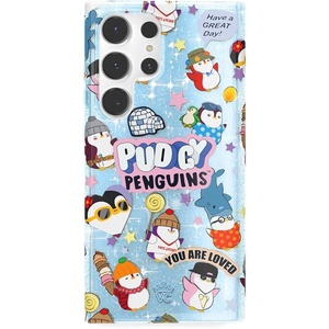 image:imageVELVET CAVIAR x Pudgy Penguins Compatible with Samsung Galaxy S24 Ultra Case Cute  Black Penguin 6873Iceberg Glitter
