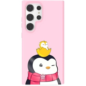 image:imageVELVET CAVIAR x Pudgy Penguins Compatible with Samsung Galaxy S24 Ultra Case Cute  Black Penguin 6873Positive Pink