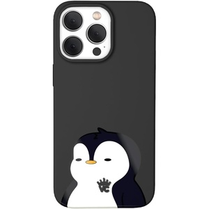image:imageVELVET CAVIAR x Pudgy Penguins Compatible with iPhone 15 Pro Max Case Cute  Compatible with MagSafe  Iceberg Blue GlitterPenguin 6873