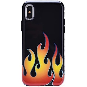 image:imageVelvet Caviar Compatible with iPhone Xs Max Case Camo  Cute Protective Phone Cases for Girls amp Women Pink Blue Nude CamouflageBlue Chrome Flames