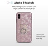 image:imageVelvet Caviar Cell Phone Ring Holder  Finger Ring amp Stand  Improves Phone Grip Compatible with iPhone Galaxy and Most Cases Except SiliconeLeather  Purple Rose Gold FlowersDusty Rose Floral