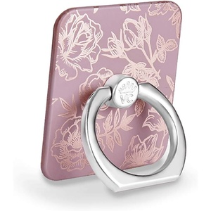 image:imageVelvet Caviar Cell Phone Ring Holder  Finger Ring amp Stand  Improves Phone Grip Compatible with iPhone Galaxy and Most Cases Except SiliconeLeather  Purple Rose Gold FlowersDusty Rose Floral